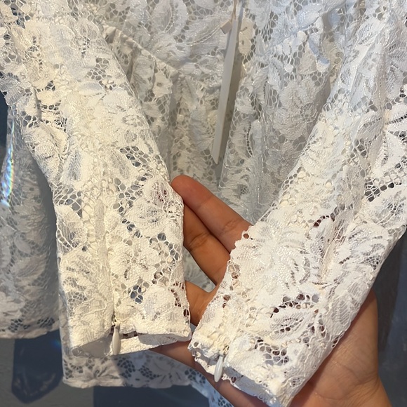 For love and lemons Frances Puff Sleeve Mini Dress NWT - Picture 9 of 15